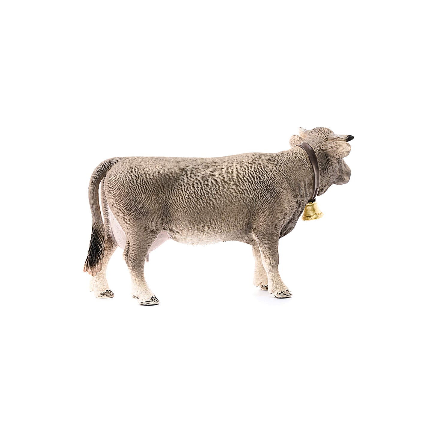 Schleich Farm World Braunvieh Cow Animal Figurine - Highly Detailed And Durable Farm Animal Toy, Fun And Educational Play For Boys And Girls, Gift For Kids Ages 3+