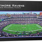 Masterpieces 1000 Piece Sports Jigsaw Puzzle - Nfl Baltimore Ravens Center View Panoramic - 13''X39''