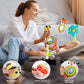 Lynncare Adjustable Arch Bassinet Toys For Infant & Toddlers, Stroller Arch, Baby Crib Toys With Fascinating Toys For Stimulatin