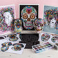 Sequin Art Sugar Skull Sparkling Arts and Crafts Picture Kit; Creative Crafts for Adults and Kids