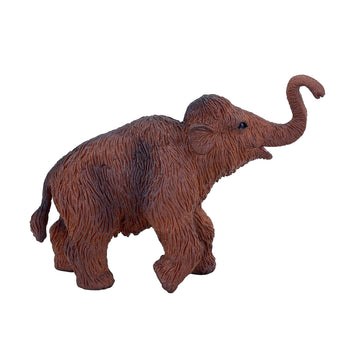 Mojo Woolly Mammoth Calf Realistic Prehistoric Extinct Animal Collection Hand Painted Toy Figurine