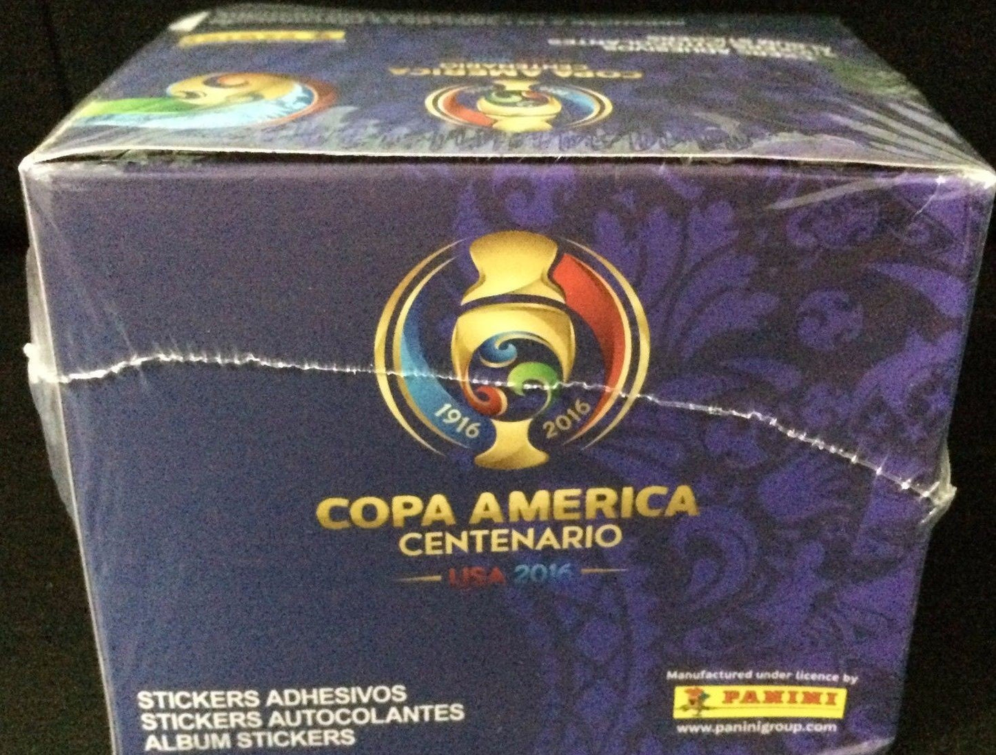 USA 2016 Copa America CENTENARIO Panini complete 50 packs box , Total of 350 stickers