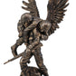 Ebros Gift Hacksaw Ridge Guardian Angel Military Soldier Carrying A Wounded Brother Figurine 13' Tall Marine Special Unit Hero Of The American Us Army Statue Patriotic Decor War Combat Sculpture
