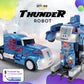 Family Smiles Kids Transforming Robot RC Truck Toys for Boys Ages 8-13 Years Remote Control Car Gift