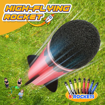 Delighkidz Kids Foam Toy Rocket Refills 14 Pack Replacement Foam Rockets Toys For 3-12 Year Old Boys Gifts Rocket Toy Launcher For Kids Boys Toys Age 3-11 Gifts For 4-12 Year