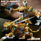 Stoulkd Animal Transforming Into Leopard Robot Toy With Tiger Action Figure, Deformation Robot For Boys & Girls Ages 6-12