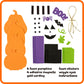 Ready 2 Learn Create Your Own Pumpkins - Set of 4 - DIY Halloween Craft for Kids - Magnetic - No Glue Required - Kid-Friendly In