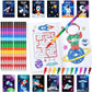 24 Outer Space Coloring Books Party Favors With 24 Crayons Alien Mini Drawing Book Bulk For Kids Solar System Astronaut Party Ga