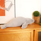 Csvbtrf Weighted Stuffed Animals, 2 Lb, 23' Seal Plush Gift For Kids - Grey Hug Seal Plush Animals (Grey, 23'