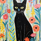 Cross & Glory - Garden Whiskers: A Feline'S Floral Haven - 1000 Piece Jigsaw Puzzle For Adults | Artistic Satin Finish | Vibrant Garden Theme