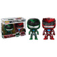 Funko - Power Rangers-Rita Repulsa/Zordon 2-Pack Figurine, Multicoloured, 13304
