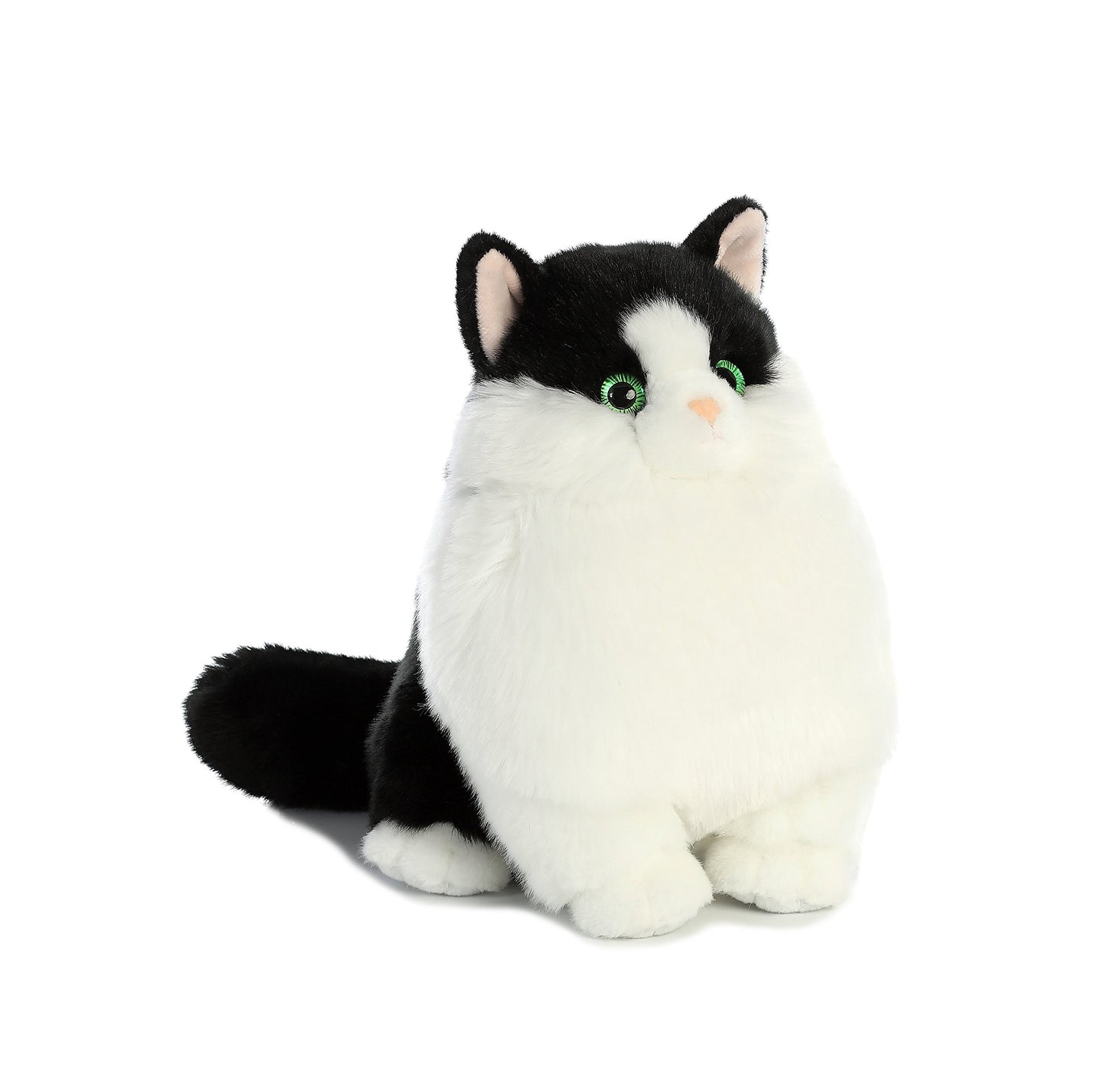 Aurora 9.5 Muffins Tuxedo Cat Plush Toy - Multi Color, Soft & Cuddly, Ideal for All Ages