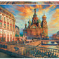 Educa - Saint Petersburg - 1500 Piece Jigsaw Puzzle - Puzzle Glue Included - Completed Image Measures 33.5' X 23.5' - Ages 14+ (18501)