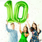 Katchon, Giant Light Green 10 Balloon Number - 40 Inch | 10Th Birthday Decorations For Boys | Light Green 10Th Birthday Balloon Green For 10 Birthday Decorations | Light Green Number 10 Balloons