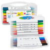 Funblast Acrylic Marker Colors Set - Set Of 12 Color Markers, Acrylic Brush Head Paint Markers, Colors Markers Water Based Paint