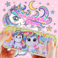 Sevenq Handheld Water Games For Girl, 4 Packs Cute Theme Water Toss Ring Game Aqua Toy Water Ring Game For Kids Stocking Stuffers