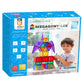 MEGAGONTILES 66PCS enhanced MagneticTiles  MagnetTiles  STEM AUTHENTICATED  Magnetic Blocks Polygons Magnet Set  Magnetic Building Blocks  Magnets for Kids  MagneticTile Toy Boys Girls Age 3 4 5 6 7 8