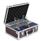 HEWEI WORKS Collectable Trading Card Cases, Toploaders Storage Box, Magnetic Card Storage Hard Cabinet, Graded Card Storage Case