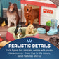 Cp Toys Dog Figurines Academy Toddler Playset, Realistically-Detailed Toy Dog Figures, Hand Painted Animal Toys, Birthday Gift For Girls And Boys, 51-Piece, Ages 3 Years & Older
