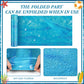 Tiamon 1 Roll Underwater Bubbles Table Cover Ocean Waves Tablecloth Bubble Water Print Plastic Table Cover For Under The Ocean B