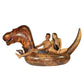 PoolCandy Gigantic Inflatable T-Rex Dinosaur Pool Raft - This Prehistoric Dino King Will Easily Carry 3 Adults All Day & Night, 