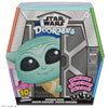 Just Play Star Wars Doorables Puffables Plush - Star Wars: The Mandalorian, 10-Inch Collectible Plush Featuring Glitter Eyes, St