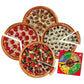 Learning Resources Pizza Fraction Fun Game - 13 Pizzas, 67 Pieces, Multi-color, Ages 6+, Model LER5060, Plastic Material
