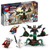 Lego Marvel Attack On New Asgard, Thor Buildable Toy 76207 With Hammer, Stormbreaker And Monster Figure, Love And Thunder Movie