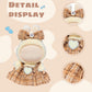 17cm Doll Clothes Set & Outfit Set for 17cm Dolls - enhanced Dresses with Accessories  Doll Clothing Set Replacement (No Doll)  Light Brown