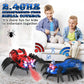 Remote Control Spider Toy, Robot Spider With 2.4 Ghz Remote Controller, Rc Spider Robot With Spray/Lights/Music, Realistic Spide