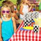 100 Pieces Checkered Cups 9 Oz Checkered Paper Flag Race Car Cups Party Supplies Black And White Cups Bulk Disposable Beverage C