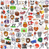 Basketball And Football Stickers For Laptop Sports Stickers For Water Bottles Waterproof Sports Stickers Pack (155 Pcs)