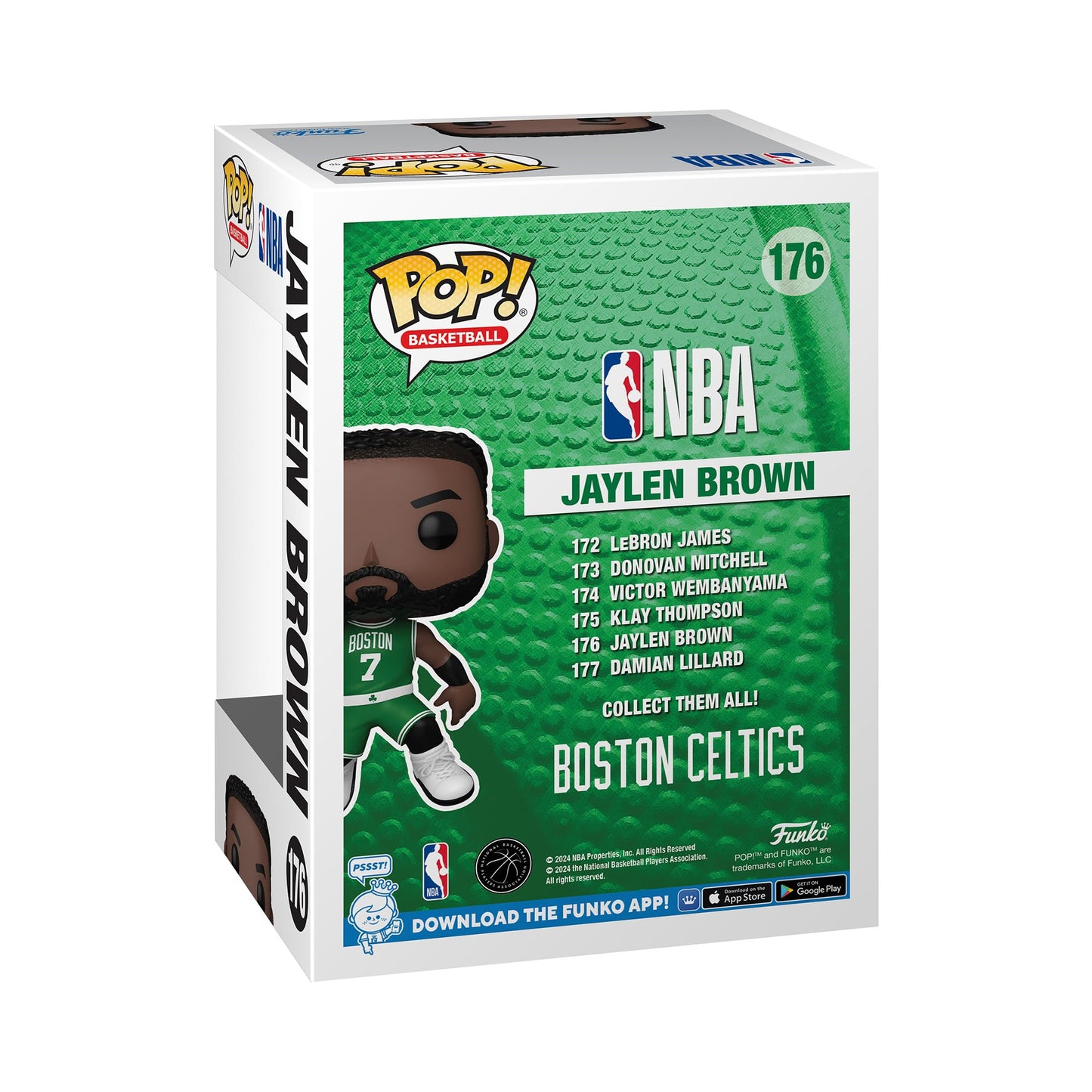 Funko Pop! Nba: Celtics - Jaylen Brown - Collectable Vinyl Figure - Gift Idea - Official Merchandise - For Kids & Adults - Sport