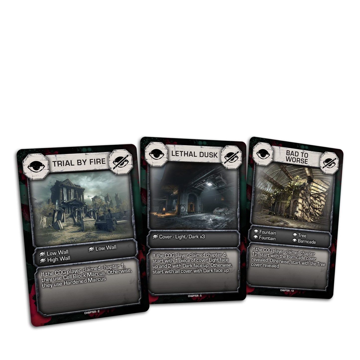 Steamforged Games Gears Of War The Card Game: Core Game - 2 Players, 30-60 Minutes Of Gameplay (English Version)