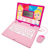 LEXiBOOK Educational Bilingual Laptop - Spanish/English, Pink, Model JC598DPi2, One Size, 124 Activities for Learning and Play