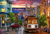 Vermont Christmas Company San Francisco Evening Jigsaw Puzzle 100 Piece  Large Pieces Perfect for Kids and Seniors