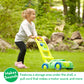 Melissa & Doug Snappy Turtle Lawn Mower Toy - Multi Color, One Size, Plastic, Model 6744 for Pretend Play