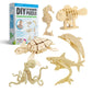 3D Sea Animals Puzzle