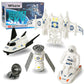 Wbzle Space Explorer Toy Kit, Space Toys Set With Astronaut Figure, Astronaut Exploration Gift For Exploring Boys And Girls