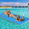 Max4out Water Floating Mat 9/12/18x6 Foam Lake Floats Floating Foam Pad Lily Pad for Water Recreation and Relaxing, Blue/Yellow 