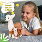 Forest & Twelfth Mom And Baby Mini Llama, Stuffed Animals For Boys And Girls, Nursery Decor, Zoo Animals For Toddlers, Plush Toys, Soft, Huggable And Squeezable