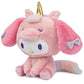 GUND Sanrio My Melody Unicorn Plush Toy  enhanced Stuffed Animal for Ages 1 and Up  Pink  9.5