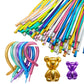 Metallic 260 Long Balloons 100 Pack Multicolored Twisting Animal Balloons Modeling Long Magic Balloons For Diy Animal Model Wedd