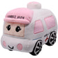 Yonlit Soft Plush Ambulance Stuffed Car Toy Super Cute White Truck Plushie Excellent Gifts For Kids Or Birthday Party 10.6 Inche