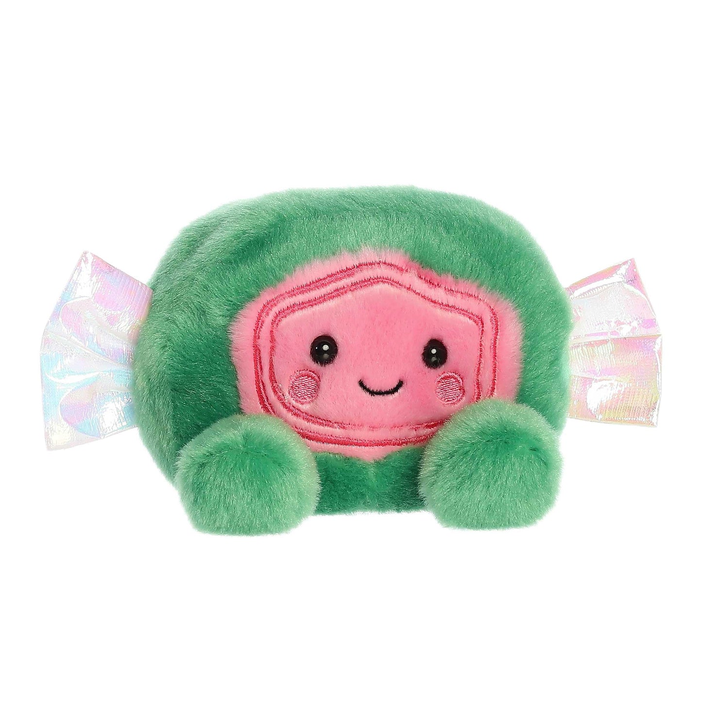 Aurora® Palm Pals™ Jetty Saltwater Taffy™ Stuffed Animal, 5 Inches, Green, Polyester, Model 33923 - Collectible Pocket-Sized Fun