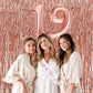 19 Number Balloon Rose Gold 40 Inch Big Foil Mylar 19Th Balloons For 19 Year Old Boy Girl Birthday Party Decorations Wedding Ann