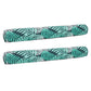 Aqua Oversized Inflatable Pool Noodle – 2 Pack – Soft Mesh Jumbo Noodle Pool Float – Teal/White Fern