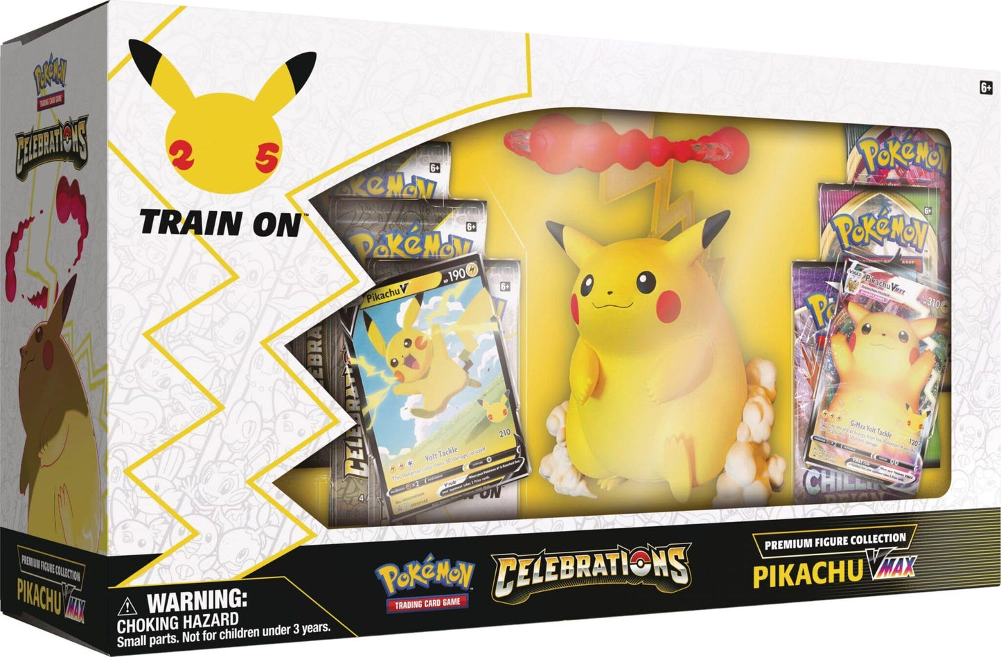 Pokemon TCG: Celebrations enhanced Figure Collection Pikachu VMAX  Multicolor