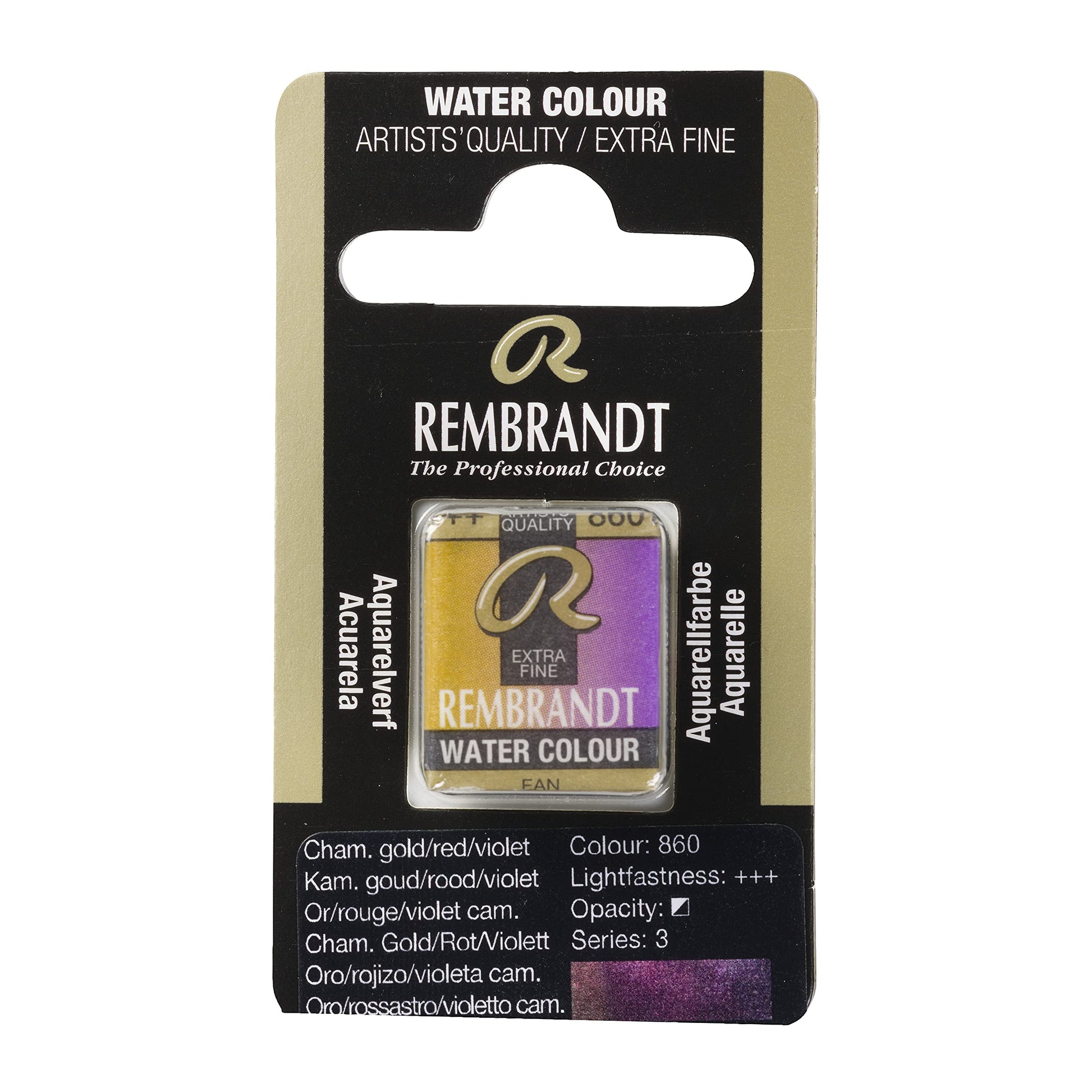 Rembrandt Watercolour Pan Chameleon gold/red/violet 860 (05868601)