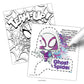 Marvel Spidey and His Amazing Friends Coloring Book - 20 Pages, Mess-Free Marker, Multicolor, Model 50837